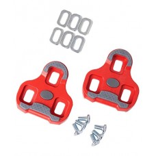 Look 2013 Keo Grip Road Bicycle Cleats (Red - 9 Degree Float) - B009OYYNCE